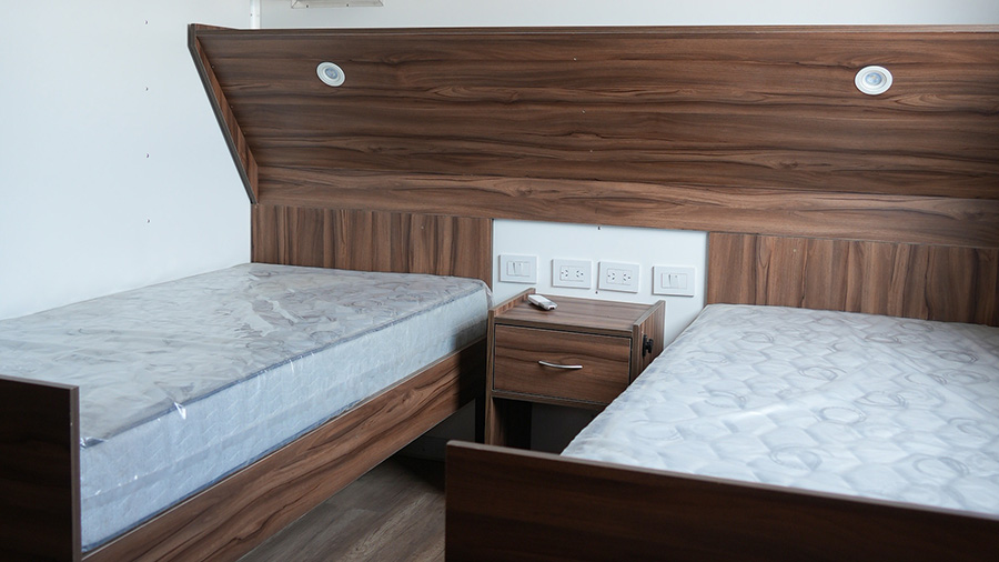 Cocina del trailer Company Man