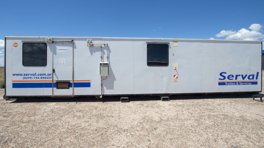 Detalle del laboratorio móvil Serval