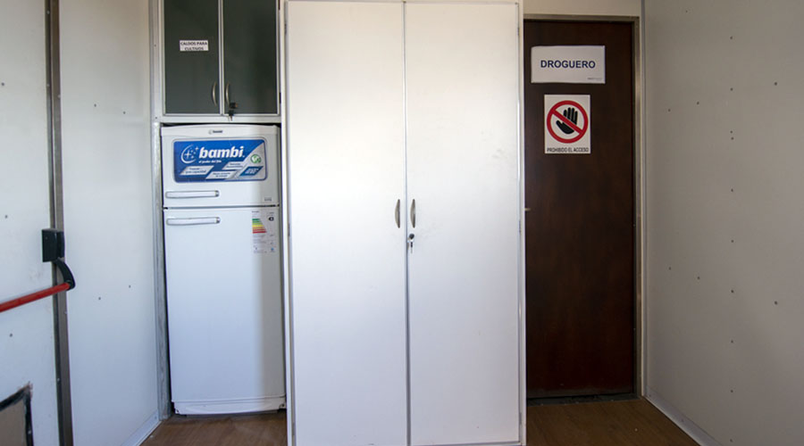 Vista general del laboratorio móvil Serval