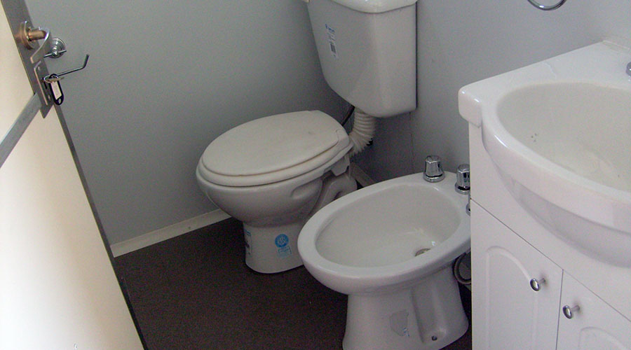 Baño del trailer Personal